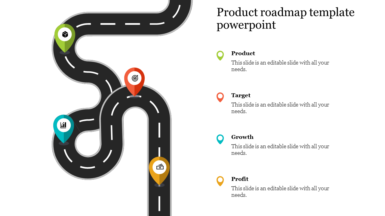 Effective Product Roadmap Template PPT and Google Slides